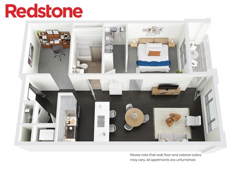 Floor Plan Apt 202, 302, 402, 502